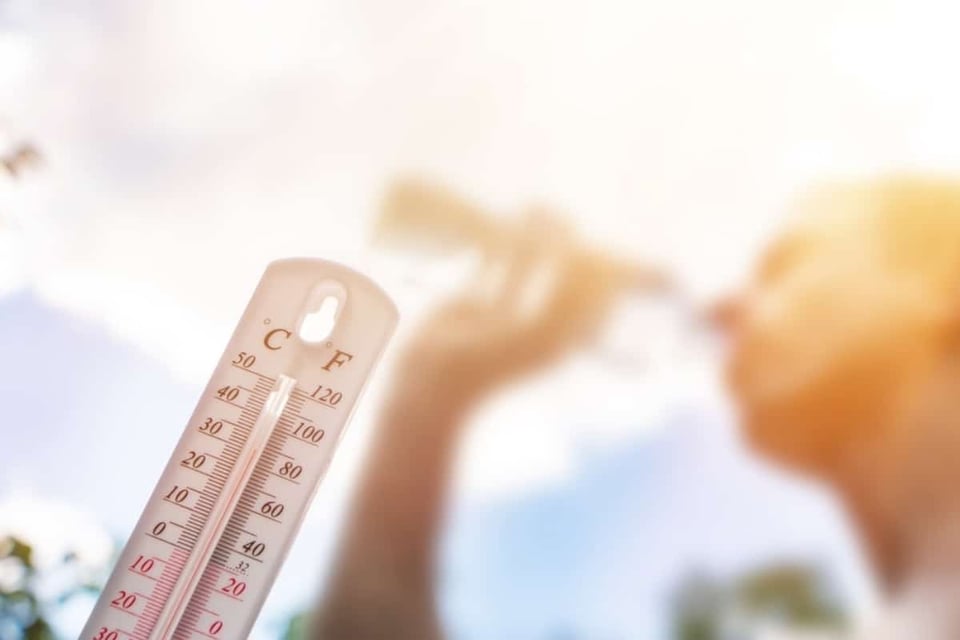 Calor en el oeste de EEUU