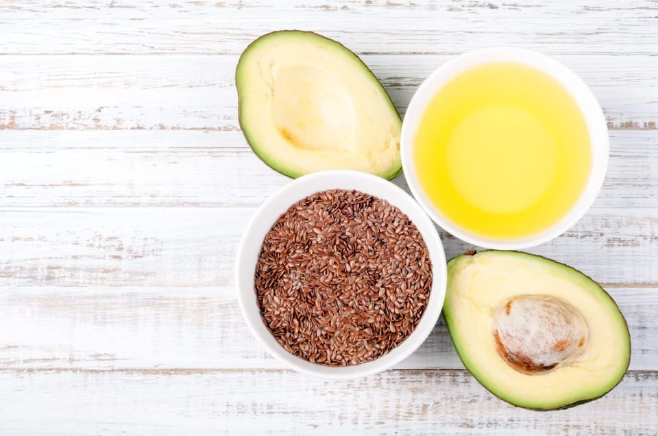 aguacate, linaza, cabello, tratamiento