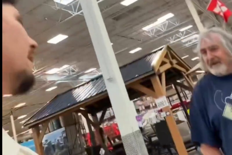 Altercado racista, ICE, Amenaza MundoNOW, Sam’s Club ICE threat video