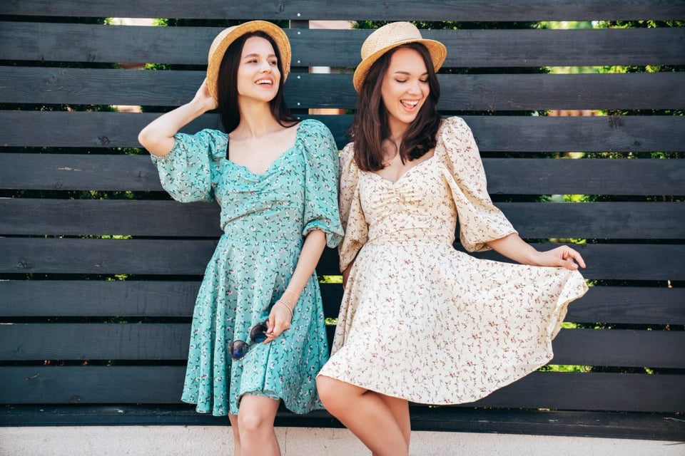 vestidos, primavera, colores, piel