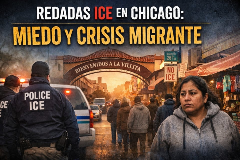 Redadas de ICE disminuyen en Chicago, pero impacto económico persiste