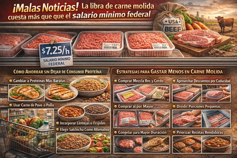 ahorrar en carne molida