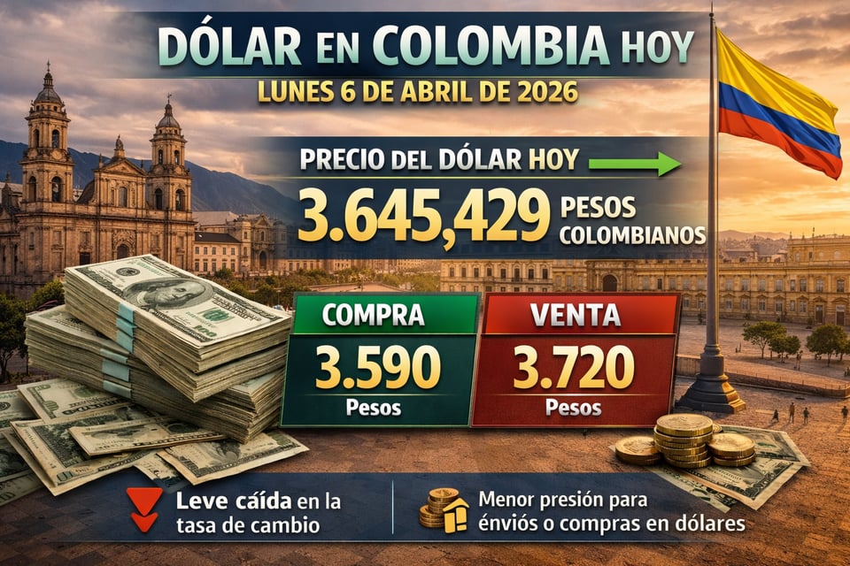 precio del dólar en colombia