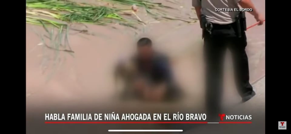 Mamá de la niña ahogada en el Río Bravo rompe el silencio
