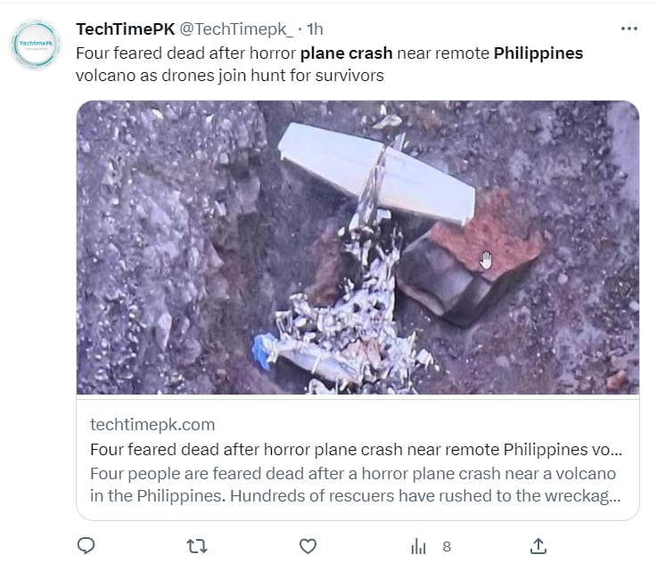 Accidente avión volcán Filipinas: ¿Continuará la búsqueda?