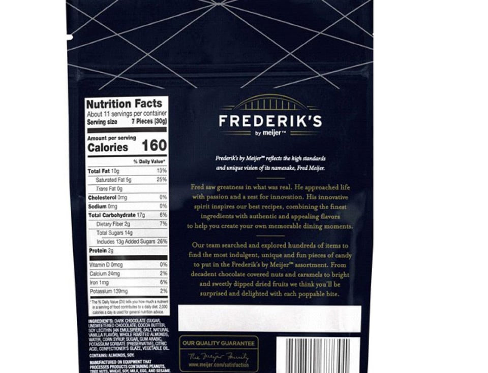 Recall Frederiks Dark Chocolate: ¿Qué estados son afectados con el recall?