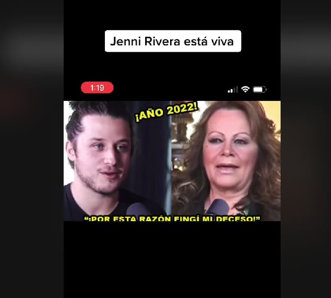Jenni Rivera reappears alive: Do you believe in the video?