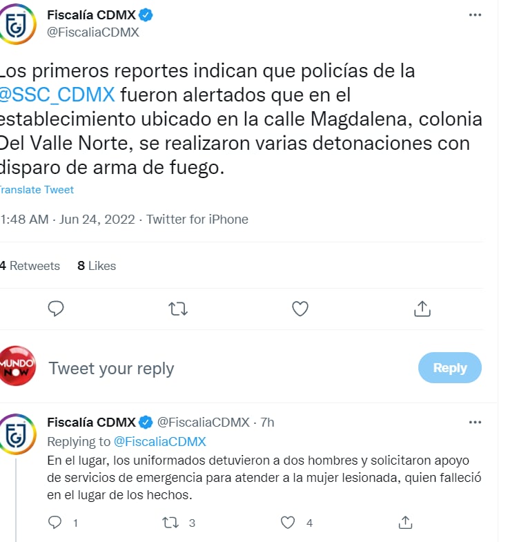 ¿Fueron alertados por el establecimiento?