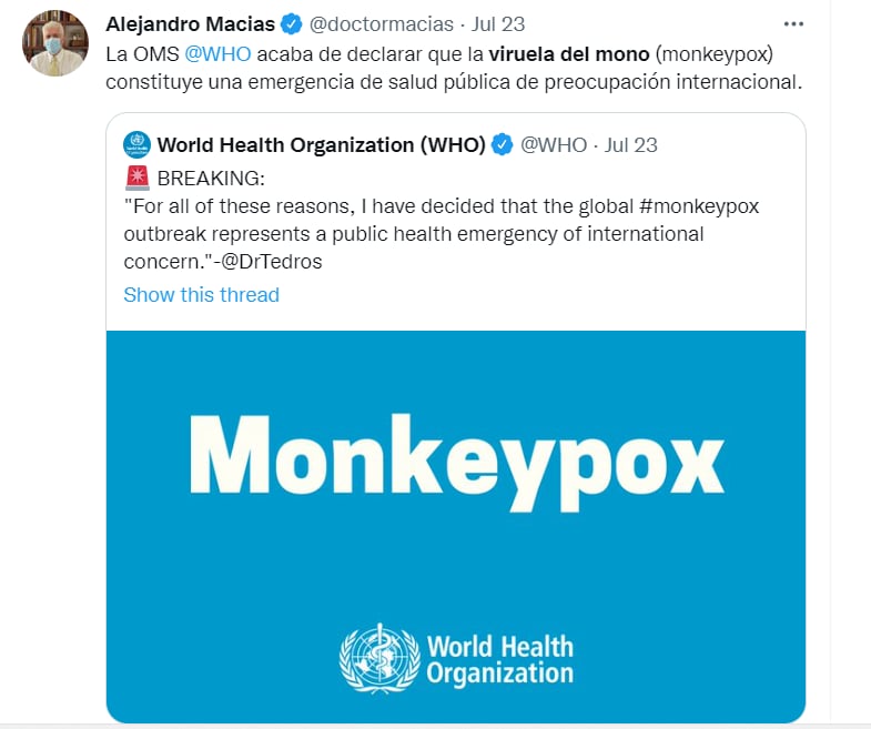 Cómo contagia viruela mono: ¿Por qué mencionan el contagio por animales?