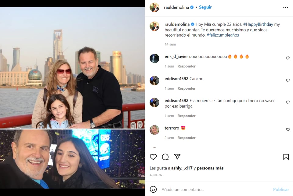 Mia de Molina: ¿Su pasión?