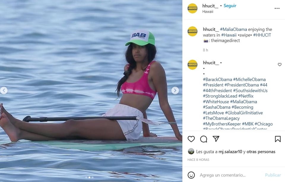 Obama family vacation: "Looks amazing"