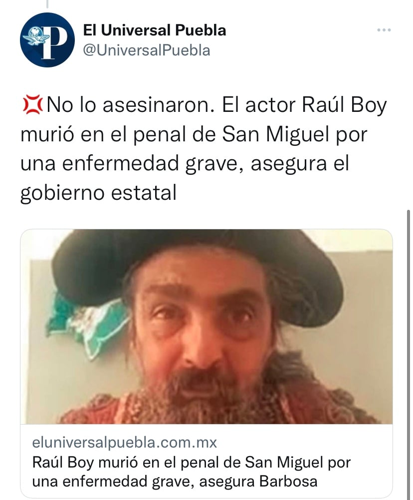 He had a terrible disease and still ended up in jail