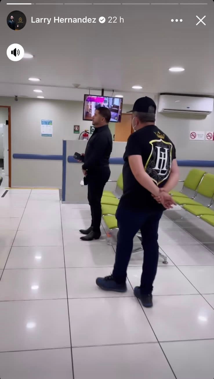 Larry Hernández reveals what was done in the hospital