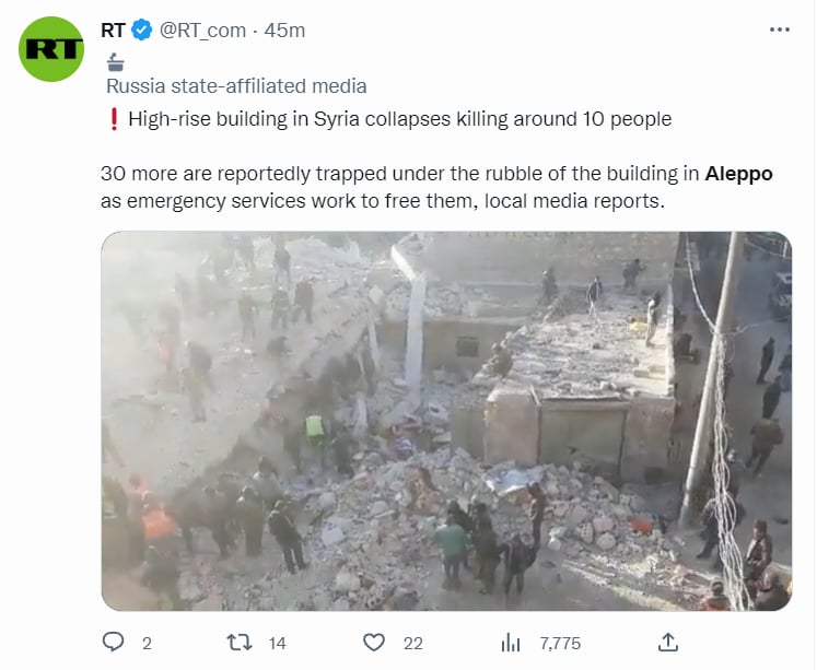 Colapso edificio víctimas Siria: ¿Cómo se realizan los trabajos de rescate?