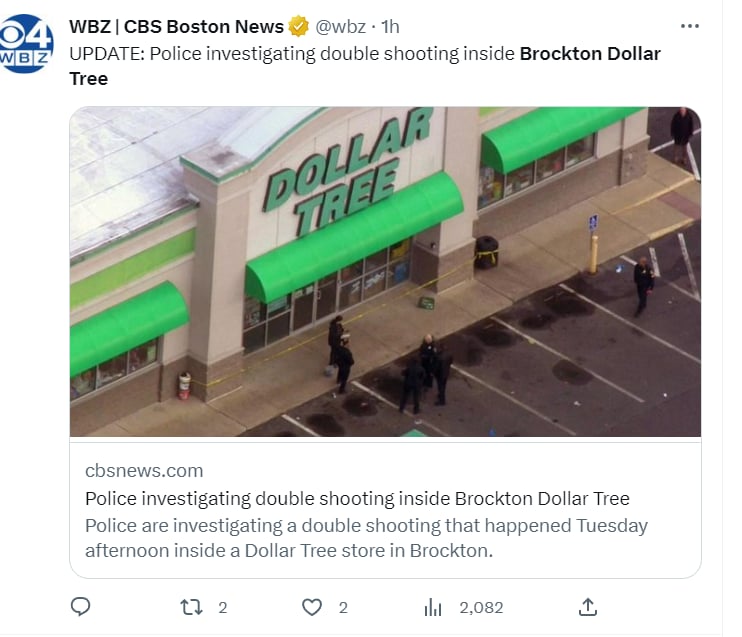 Tiroteo Dollar Tree Brockton: ¿Qué informaron las autoridades?
