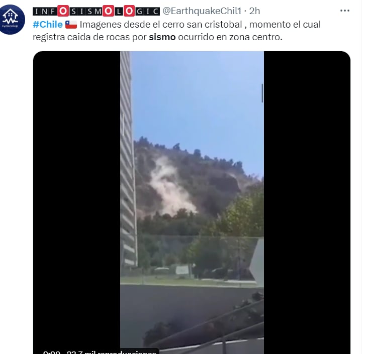 Reportan sismo centro Chile: ¿Cómo lo percibió la población?