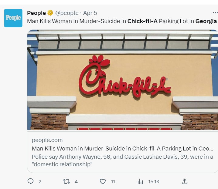 Tiroteo Chick Fil A: ¿Un incidente aislado?