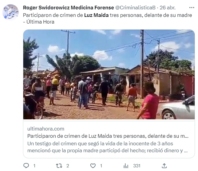 Luz Maida: ¿Una trágica muerte?