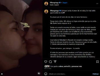 "Tenías un corazón enorme"