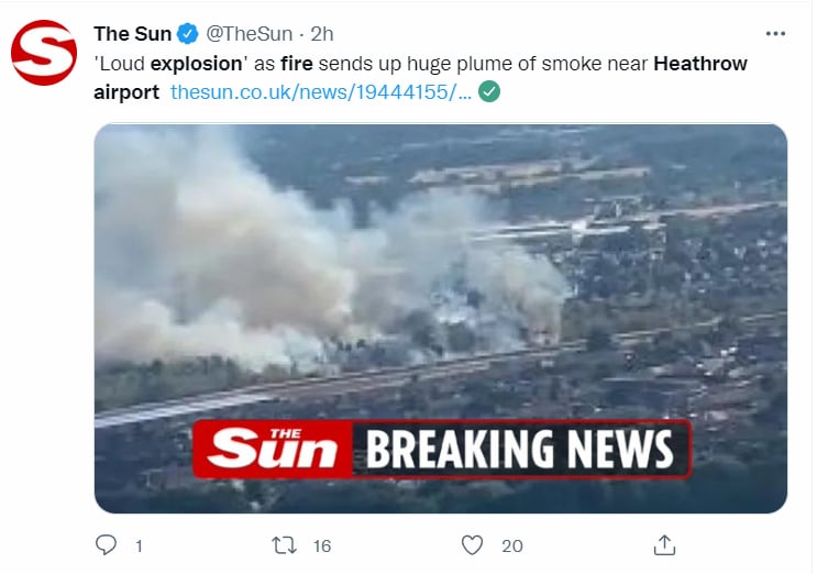 Explosión cerca aeropuerto Heathrow: ¿Cómo están realizando las evacuaciones?