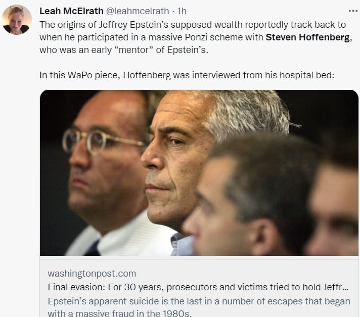 Muere exsocio Jeffrey Epstein: ¿Por qué se cree que es él?