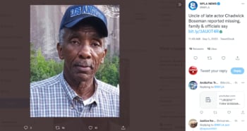 DESAPARECE EL TÍO DE CHADWICK BOSEMAN