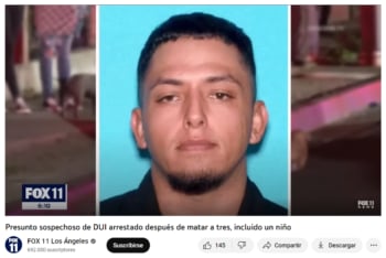 Identifican víctimas condado Orange: ¿Qué pasó con el responsable del choque?