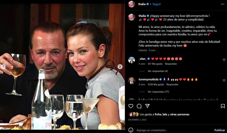 Thalía Tommy duermen juntos: Dicen la verdad de su matrimonio