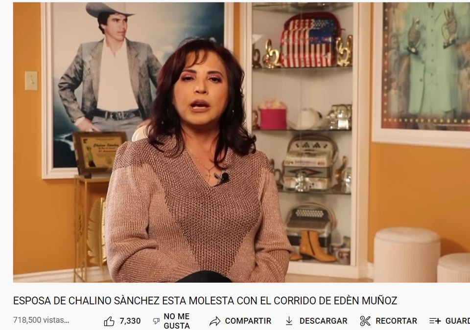 Esposa Chalino Sánchez: ¿Siguen trabajando en su legado?