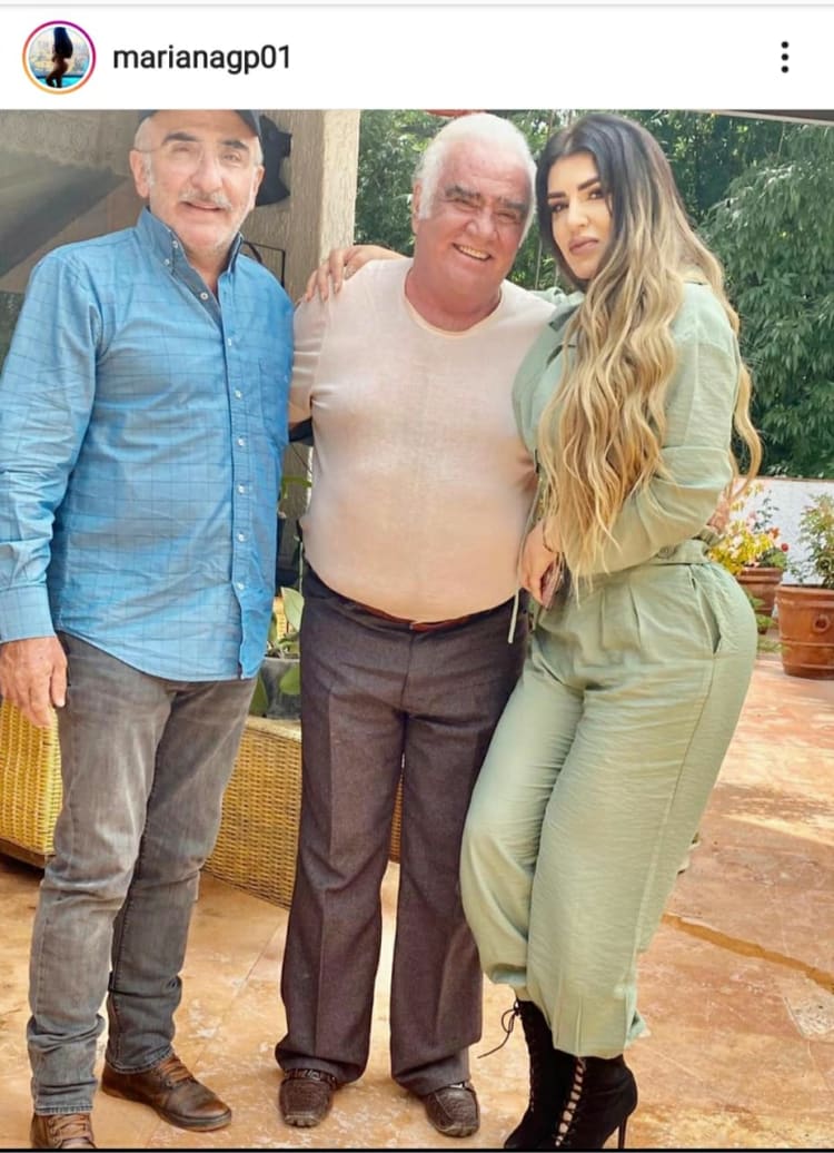 The girlfriend of Vicente Fernández's son once again shows off his father-in-law Mariana González Padilla