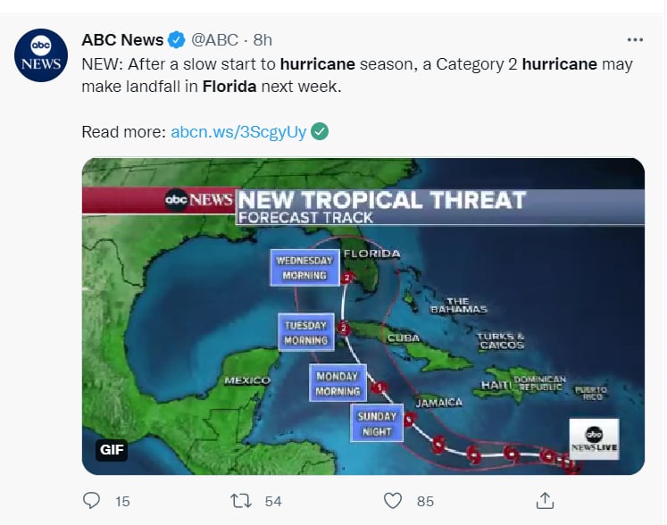 Florida estado emergencia huracán: ¿En espera de 'lo peor'?