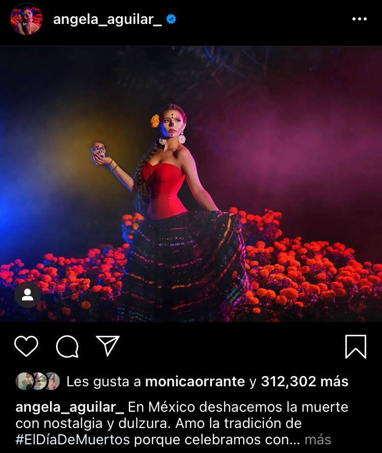 Angela Aguilar attributes