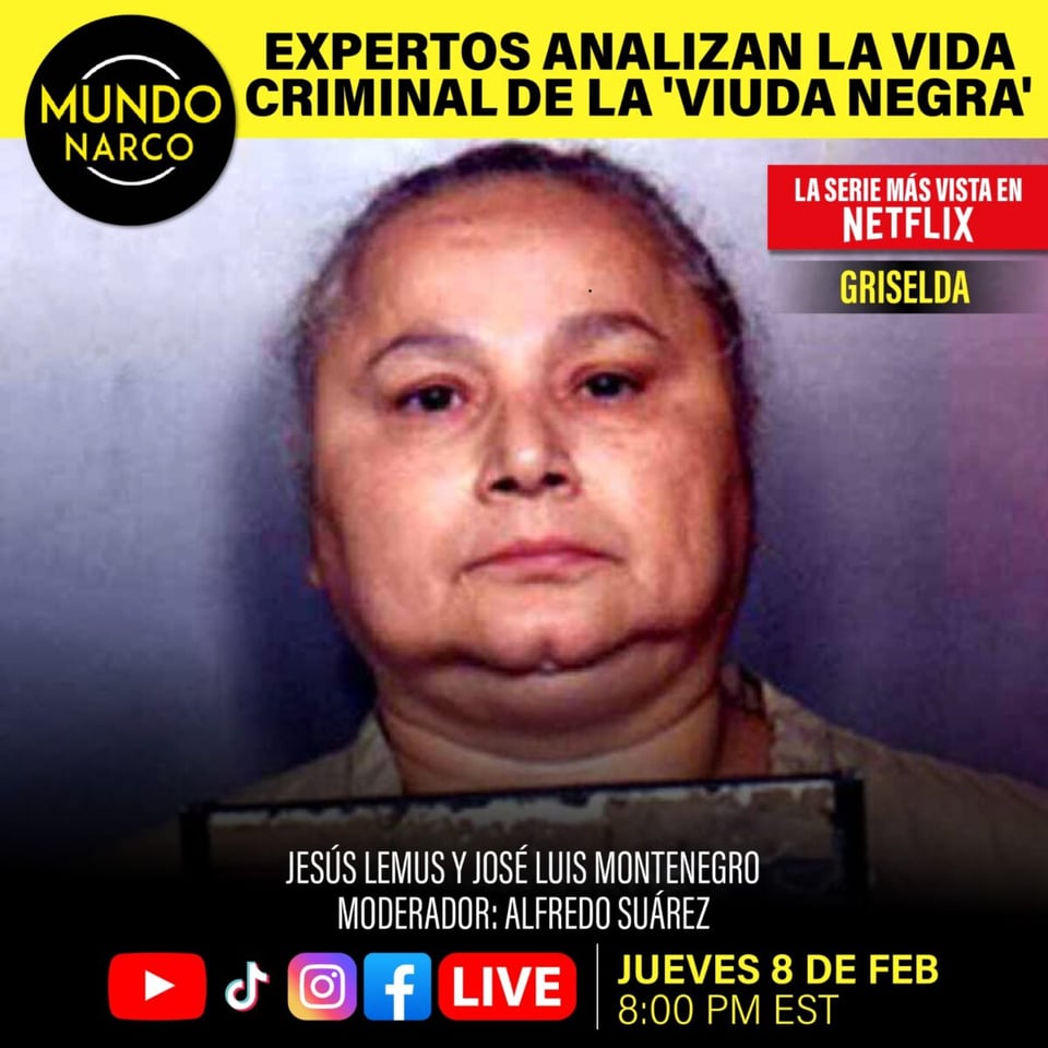 Griselda Blanco, Viuda Negra, Netflix, redes sociales, Live