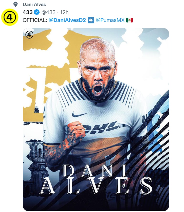 Nuevo jugador Pumas