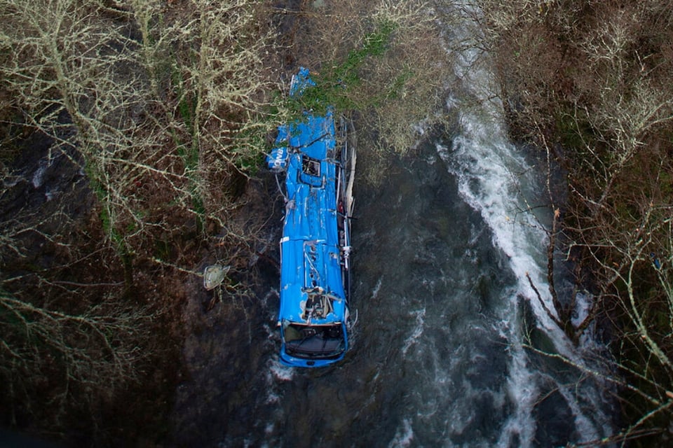 Autobús accidente Pakistán