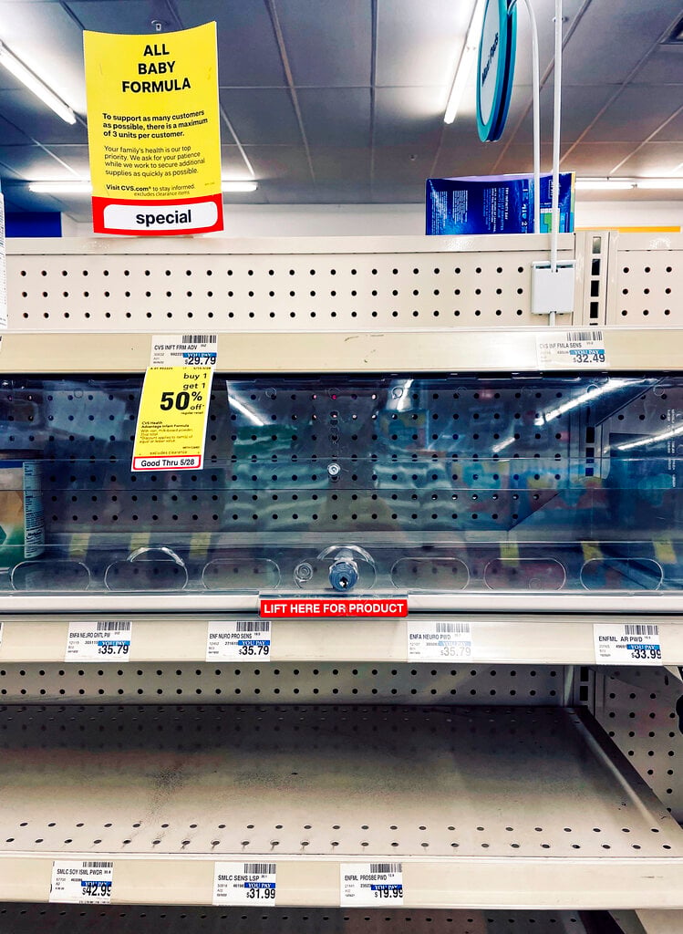 Nine children dead and dozens more sick from contaminated baby formula