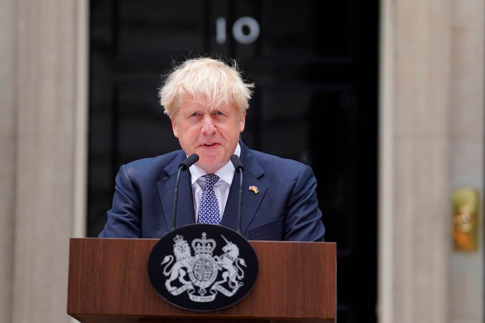 British Prime Minister Boris Johnson resigns (PHOTOS)