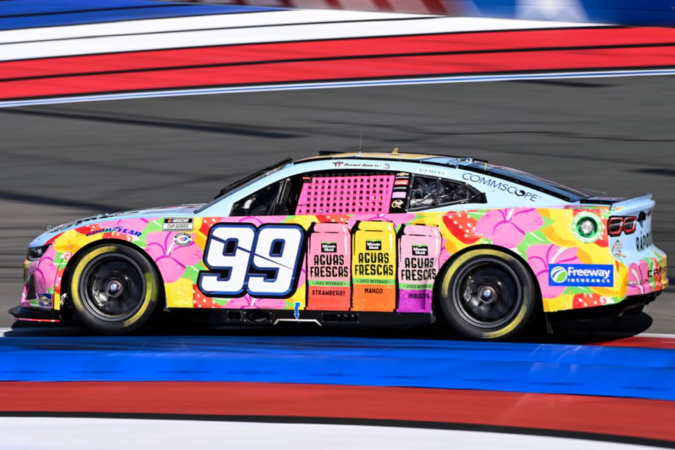 NASCAR,Daniel Suarez ,cambios,carrera