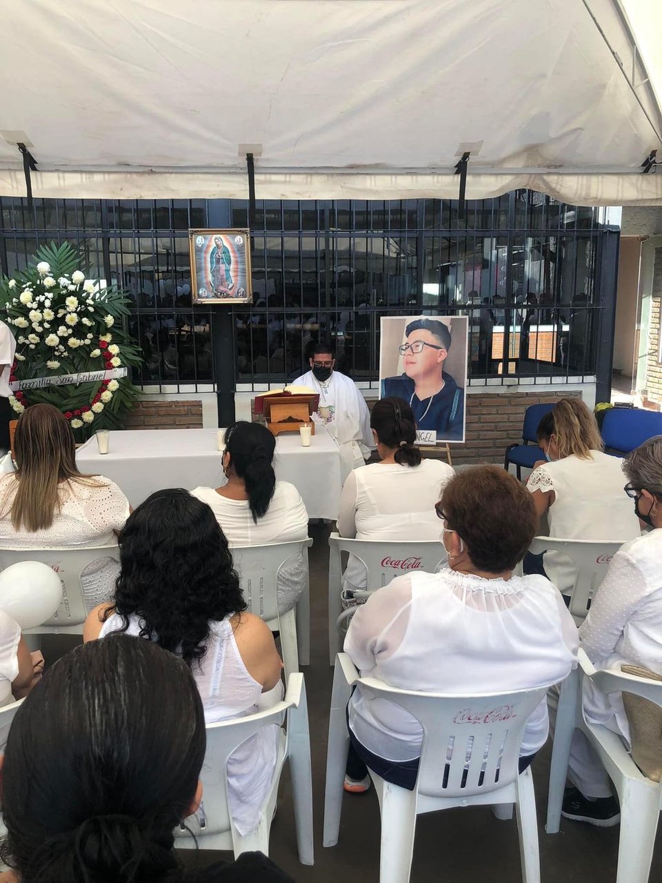 Ángel David Flores Treviño only went to visit his family