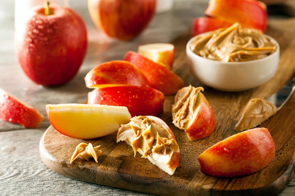 apple recipes, apples, fall, fruit, kids, peanut butter