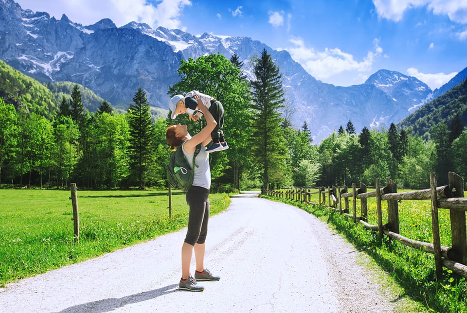 mountain valley, Alps, travel, vacation, Europe