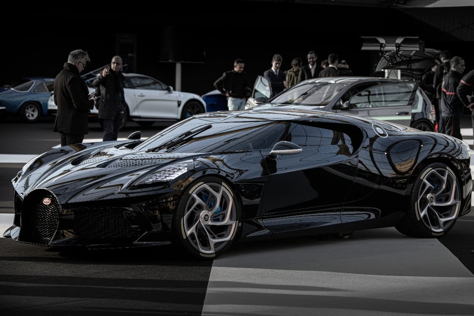 Bugatti La Voiture Noire, autos de Cristiano Ronaldo, colección de autos, Motor, MundoNOW