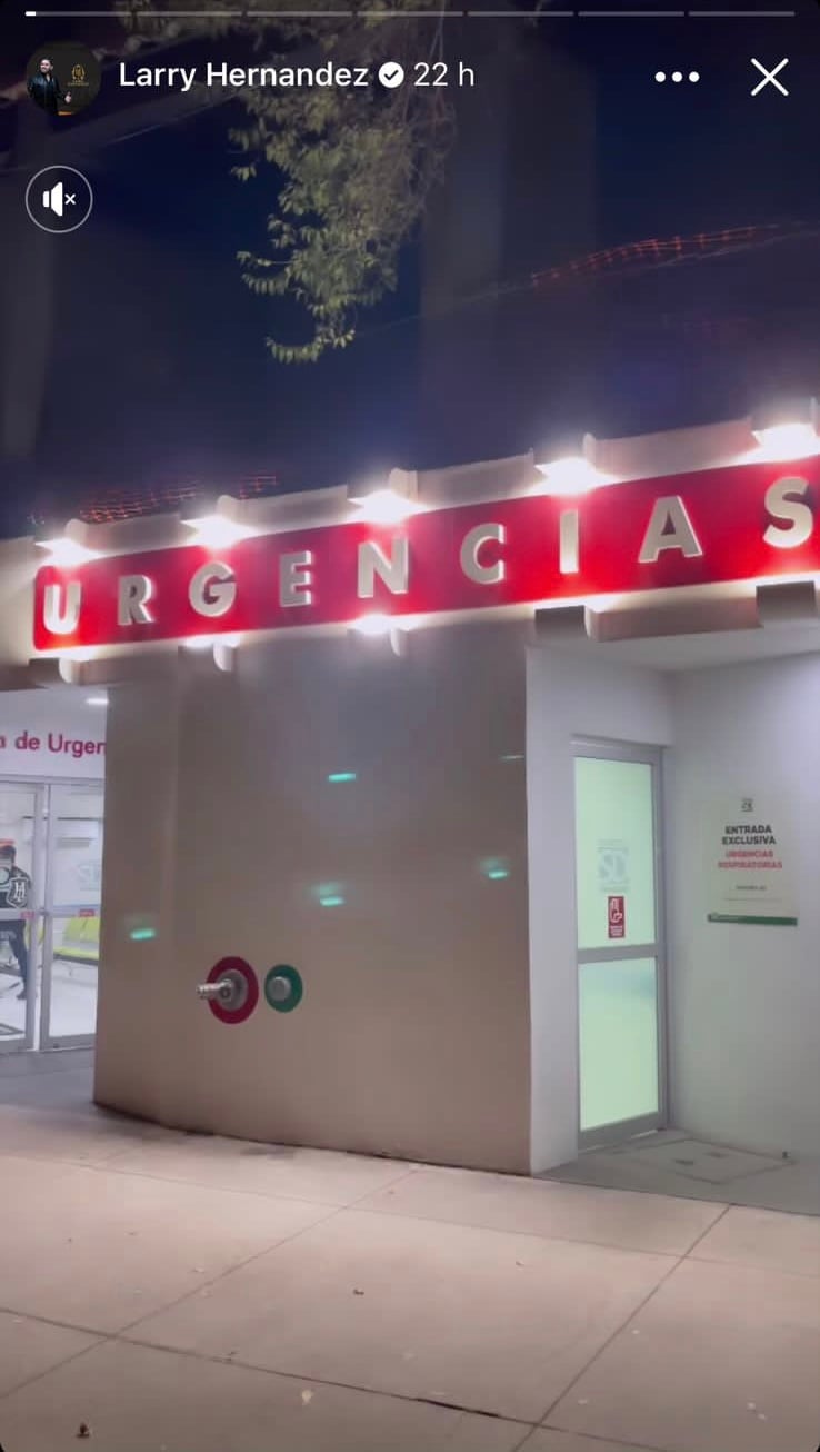 Why did Larry Hernandez end up in the hospital?