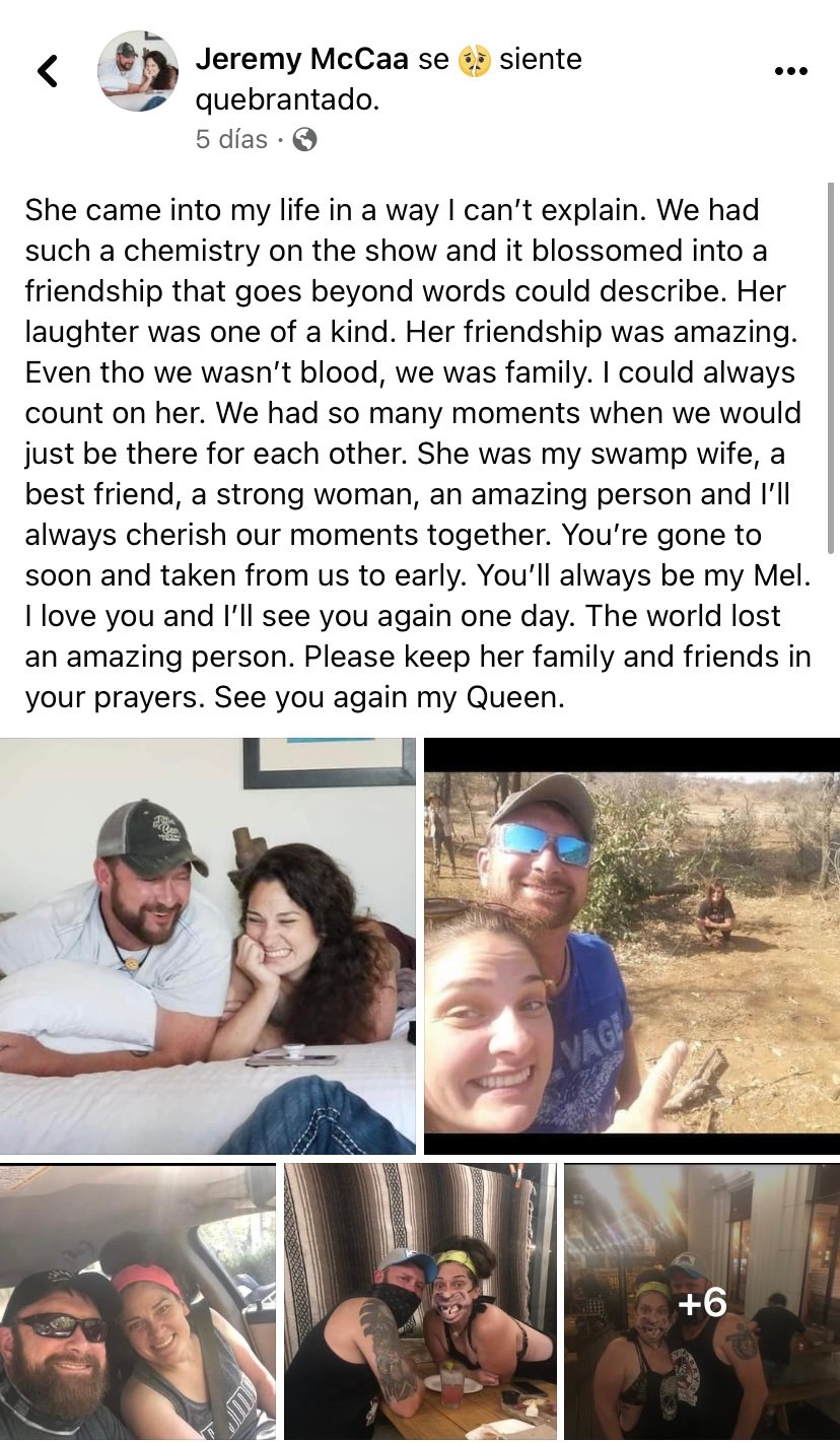 "The world lost an amazing person."
