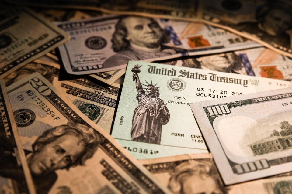 Cheques, Pagos, Depósitos, Apoyo, Dólares