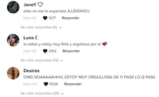 Fans of the actor fill his video with messages 