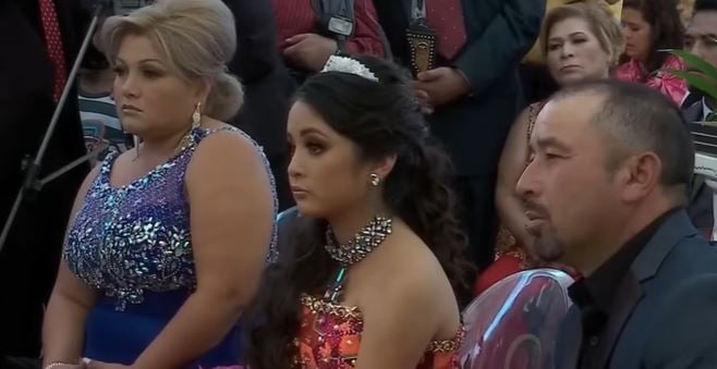 Rubí's quinceañera was overshadowed by the death of one of those present