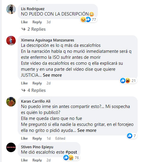 Did Anggy Díaz present his death?