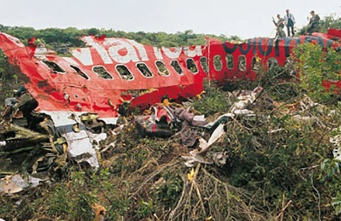 downed plane