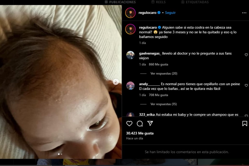 Preocupación por bebé de Régulo Caro, Régulo Caro, Estados Unidos, Cantante, Bebé